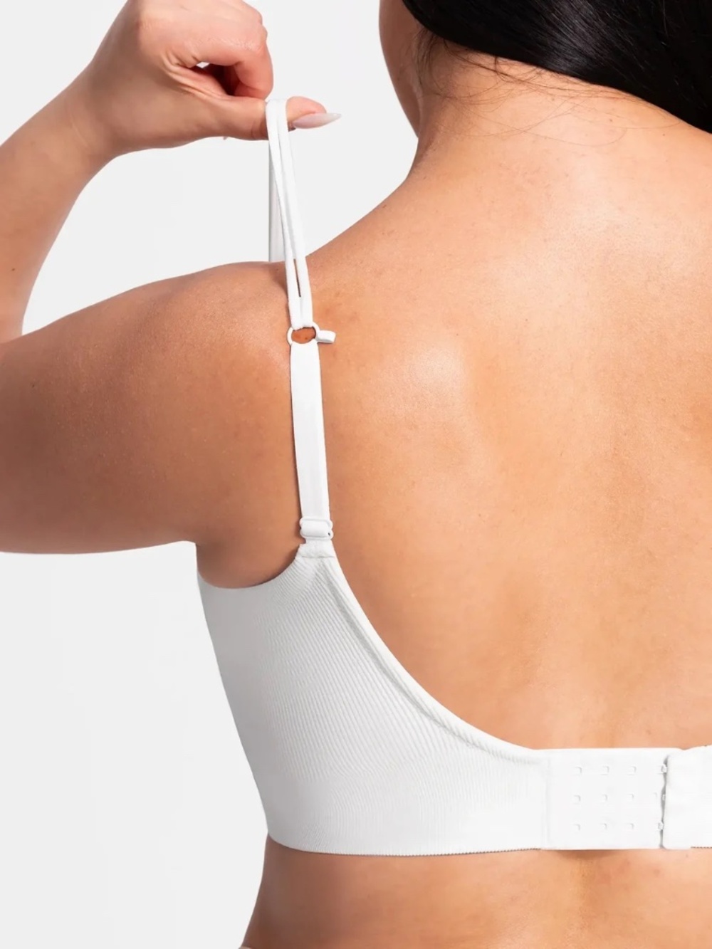Wireless Ribbed Bra (Size M) - Picture 3 of 13